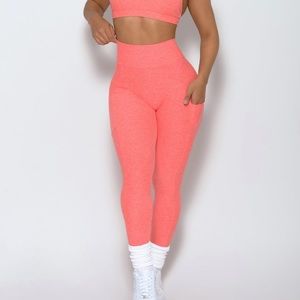 Curves Leggings Coral